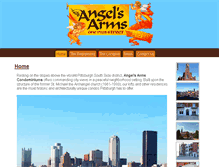Tablet Screenshot of angelsarms.net