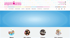 Desktop Screenshot of angelsarms.org